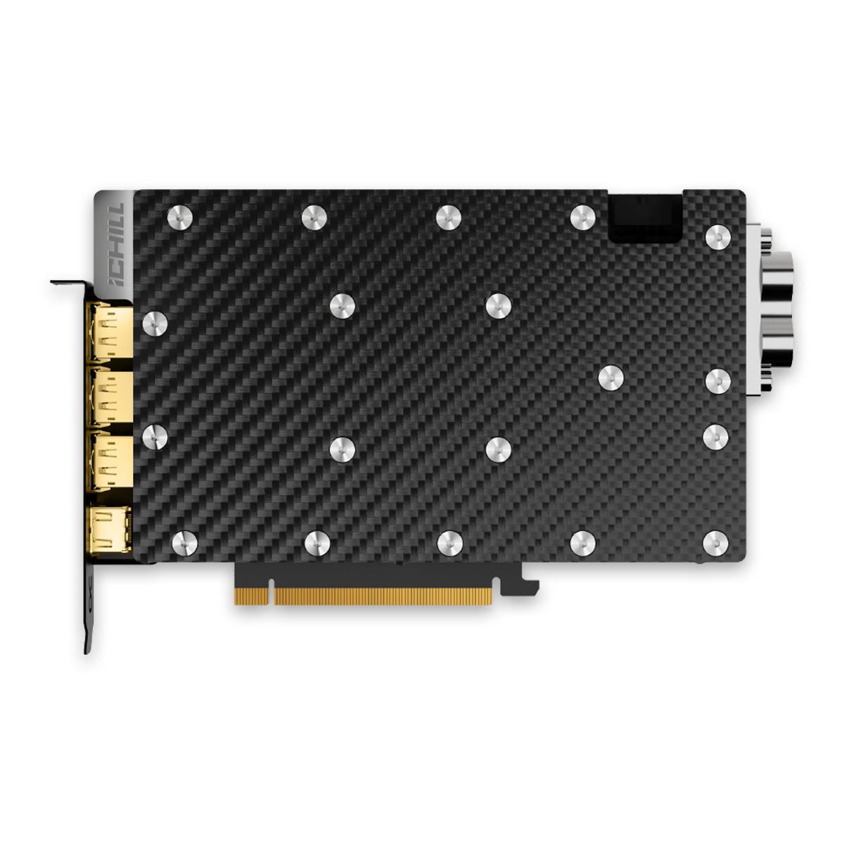 INNO3D GeForce RTX 5090 iCHILL FROSTBITE PRO C50903-32D7X-1759FBP 1.0スロット厚モデル