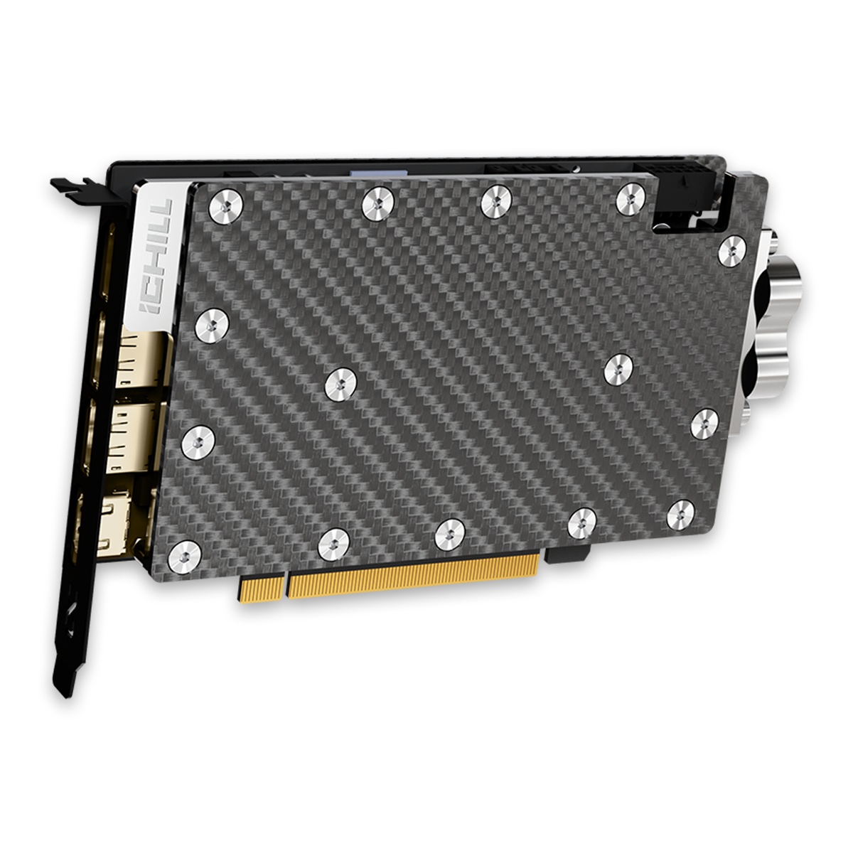 INNO3D GeForce RTX 5080 iCHILL FROSTBITE PRO C50803-16D7X-1760FBP 1.0スロット厚モデル