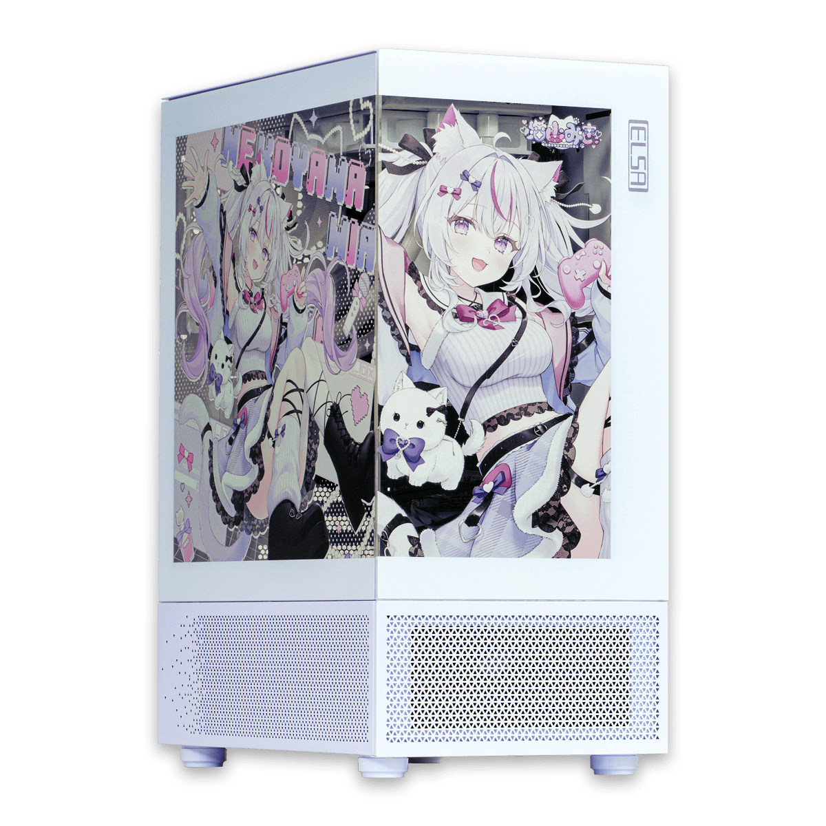 ELSA GALUDA-D A60S G6 猫山みあ コラボレーションモデル エントリー（Ryzen 7 5700X / RTX 5060 / 16GB / 1TB）/ ［ELGD7A-EC100399R］