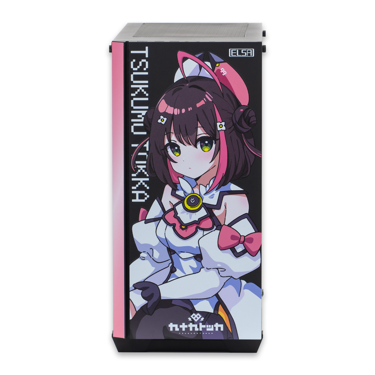 九十九トッカ×ELSA 5周年記念PCケース(BLACK) / [EL99IW216/BK]