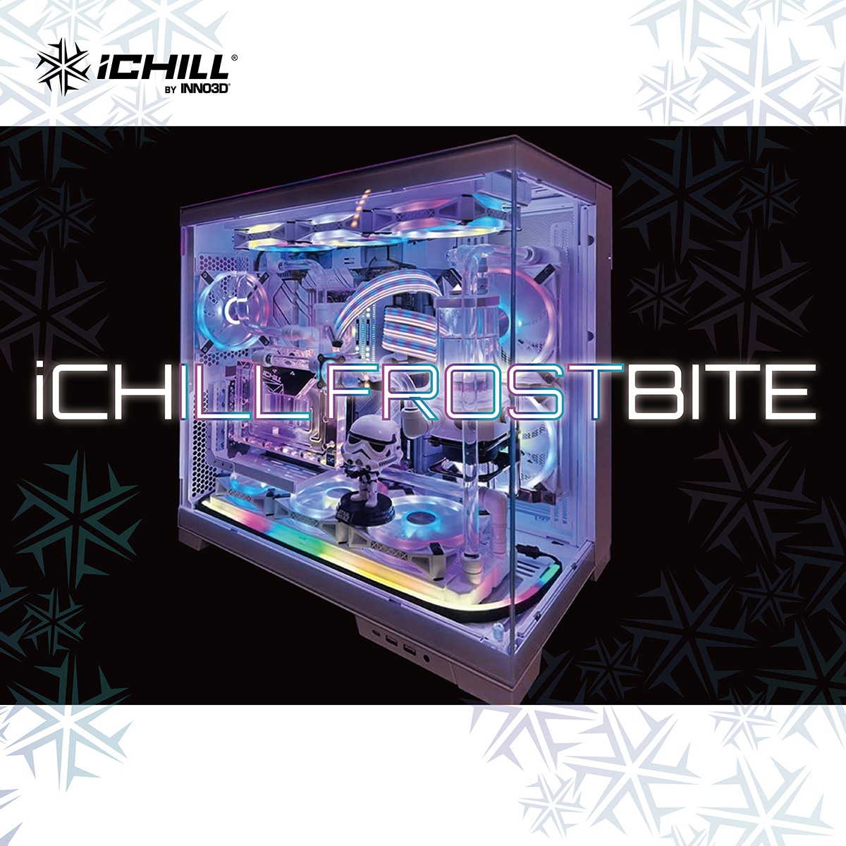 INNO3D GeForce RTX 5090 iCHILL FROSTBITE C50903-32D7X-1759FB (GO000322) 2.0スロット厚モデル
