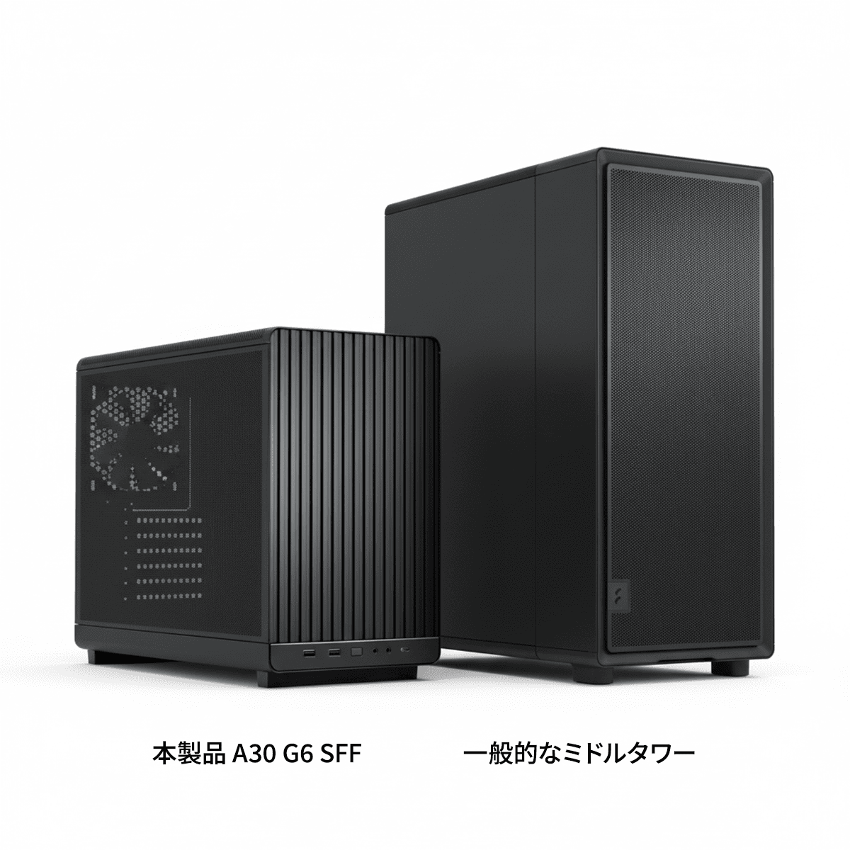 エルザジャパンのコンパクトワークステーション AMD Ryzen 9 9900X3D／GeForce RTX 5090／64GB DDR5-5600 UDIMM／2TB Gen5x4 SSD／定格1200W 80PLUS GOLD(ATX3.1,100V)／3年保証