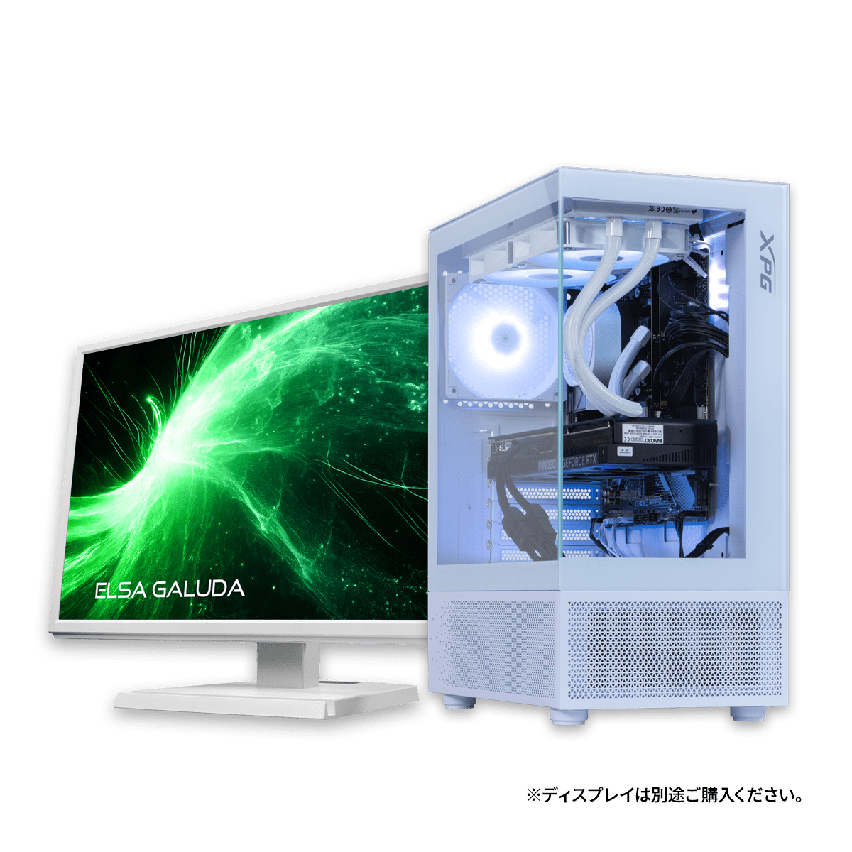 ELSA GALUDA-D A60S G6 （Ryzen 7 9800X3D / RTX 5070 Ti / 64GB / 1TB+2TB）（BLACK / WHITE）