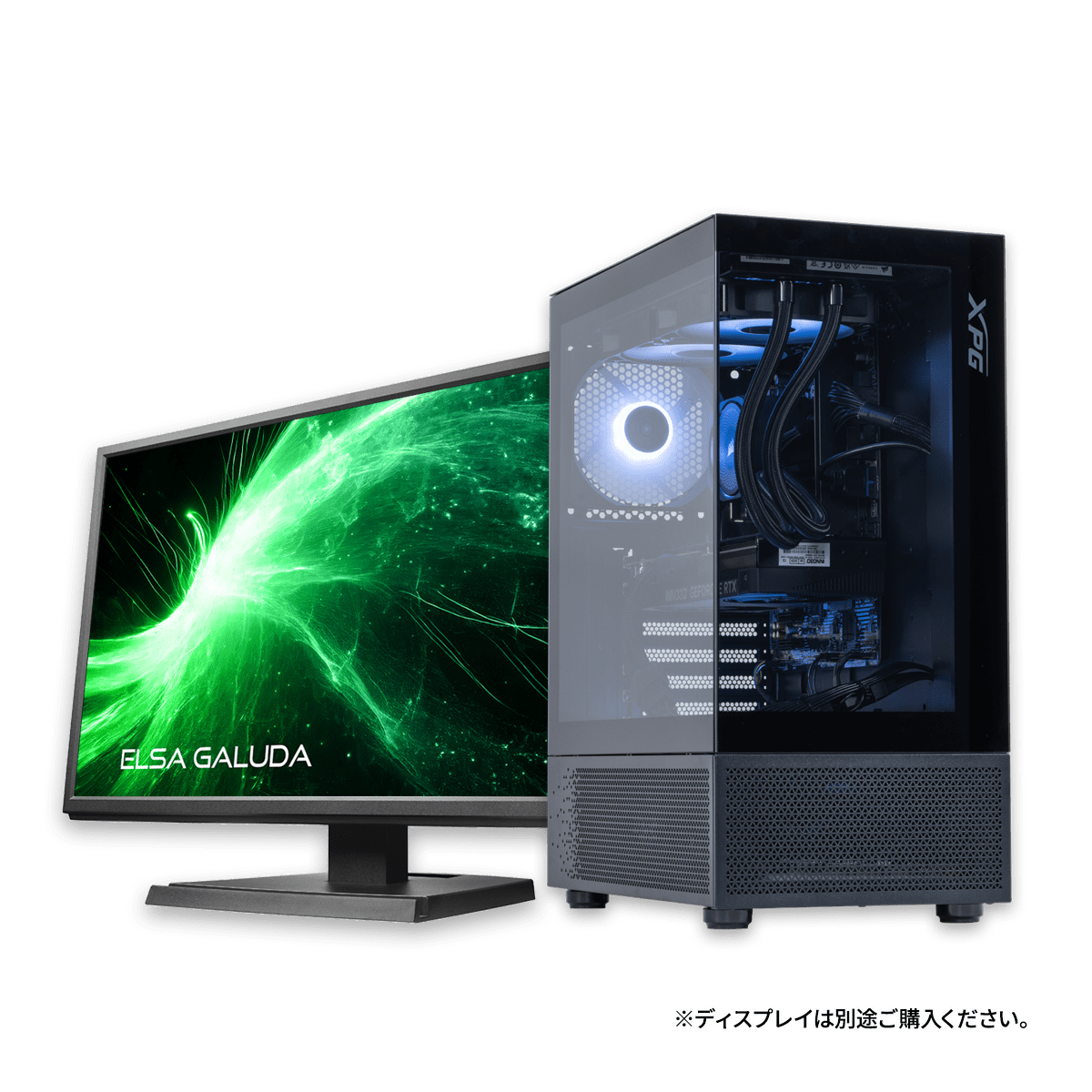 ELSA GALUDA-D A60S G6 （Ryzen 7 9800X3D / RTX 5070 Ti / 64GB / 1TB+2TB）（BLACK / WHITE）