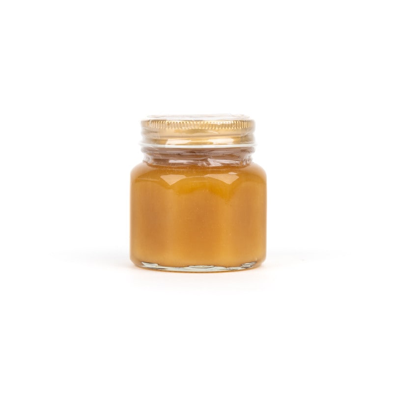 日本ミツバチの生発酵百花ハチミツ  160g