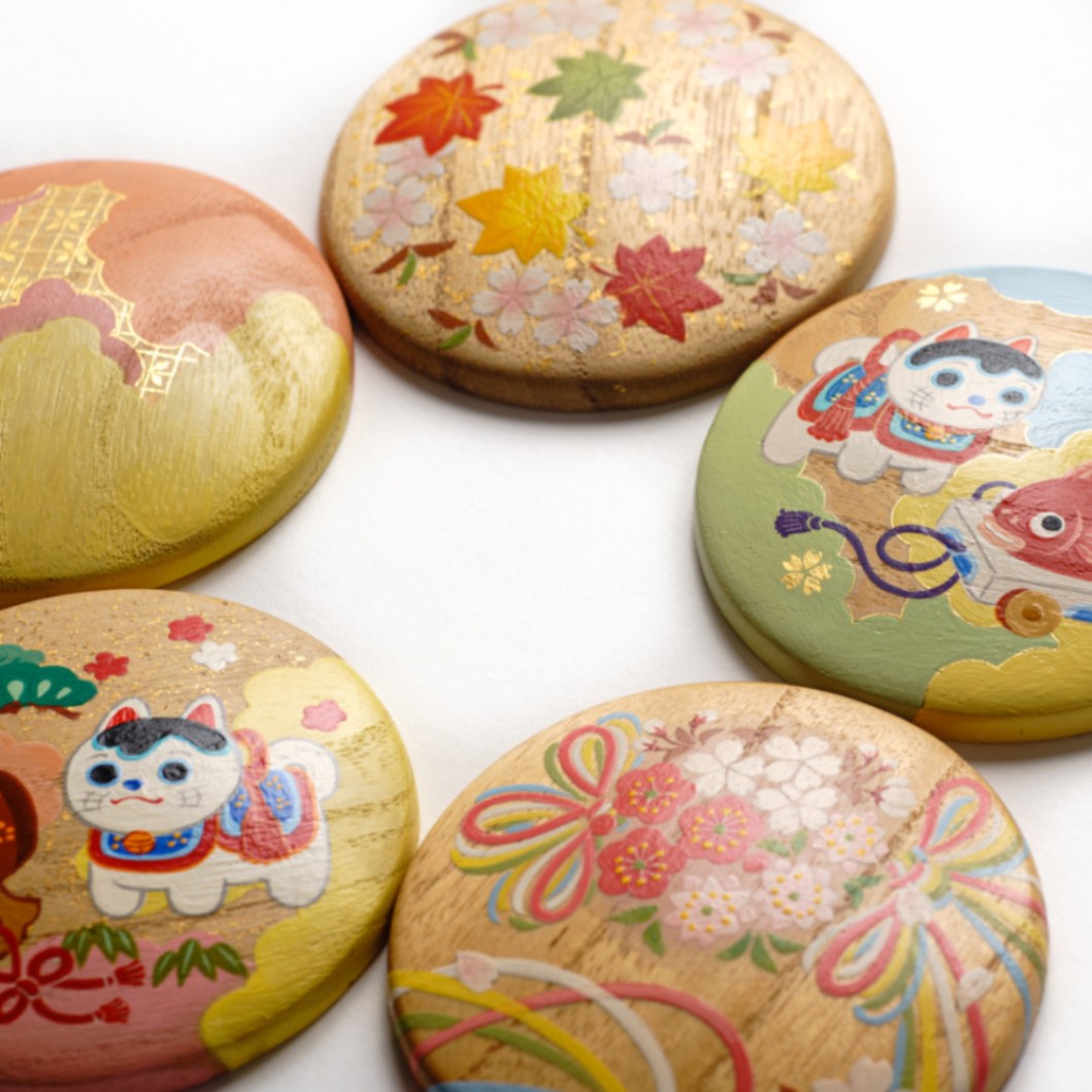 桐の姫手鏡｜等倍鏡 | Be Happy | ムラキテルミのセレクトショップ