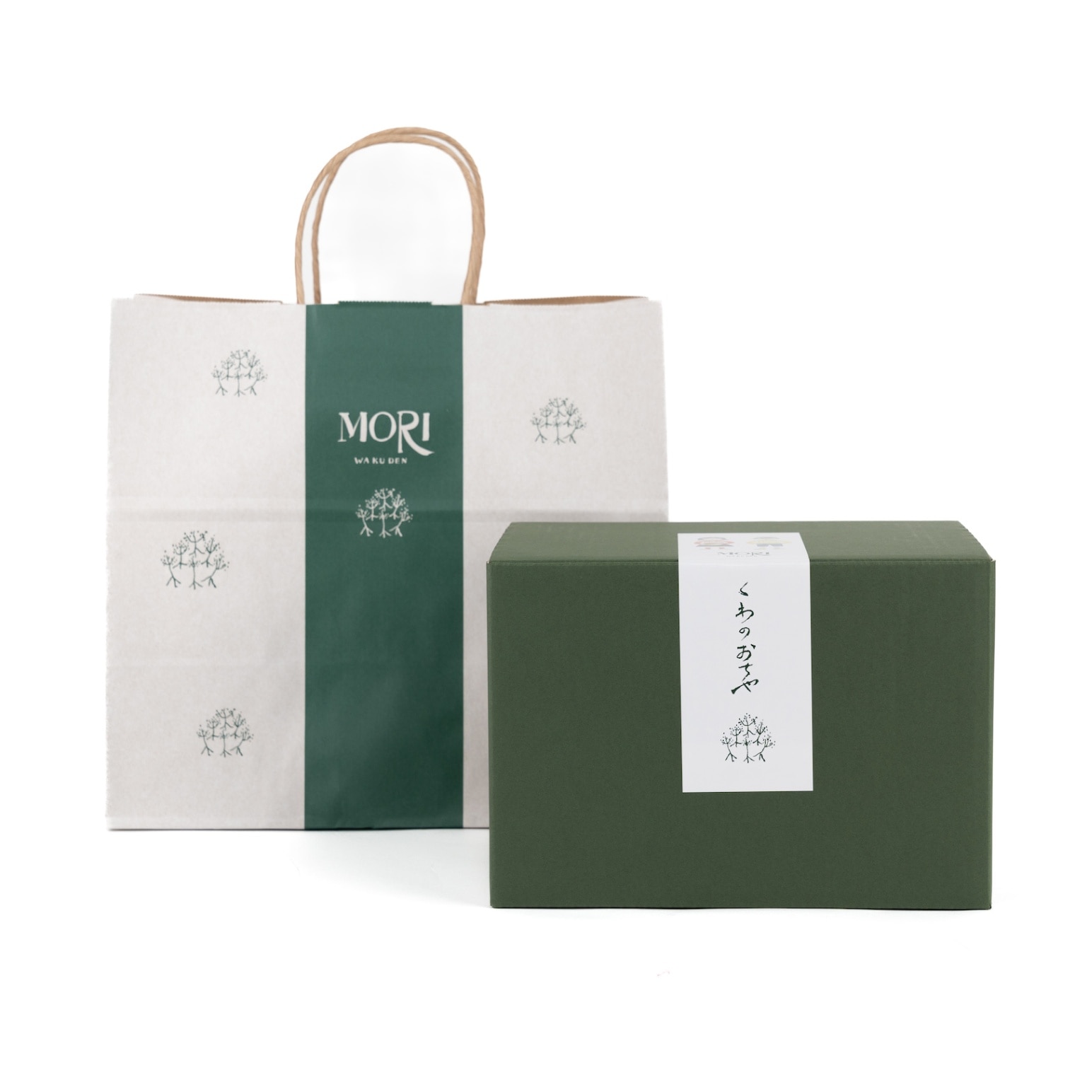 和久傳ノ森・桑茶　MORI専用紙袋付き