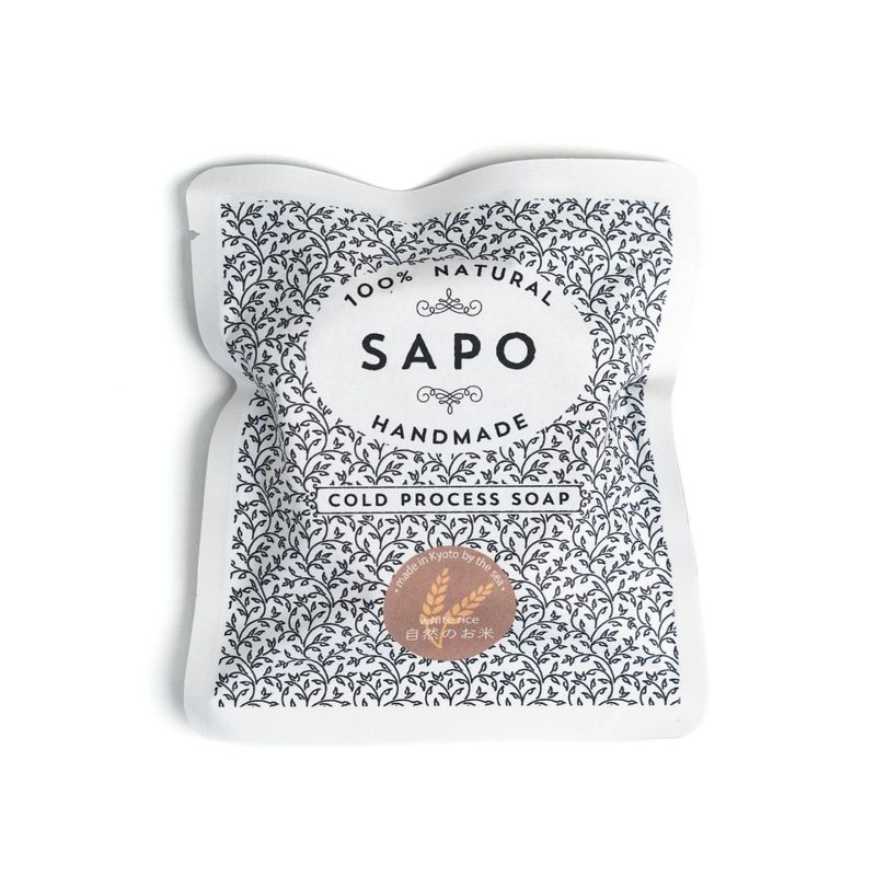 コールドプロセス石鹸　自然栽培のお米