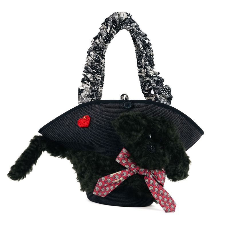 もったいない！コレクションNo92　お帽子バッグ・ドッグ