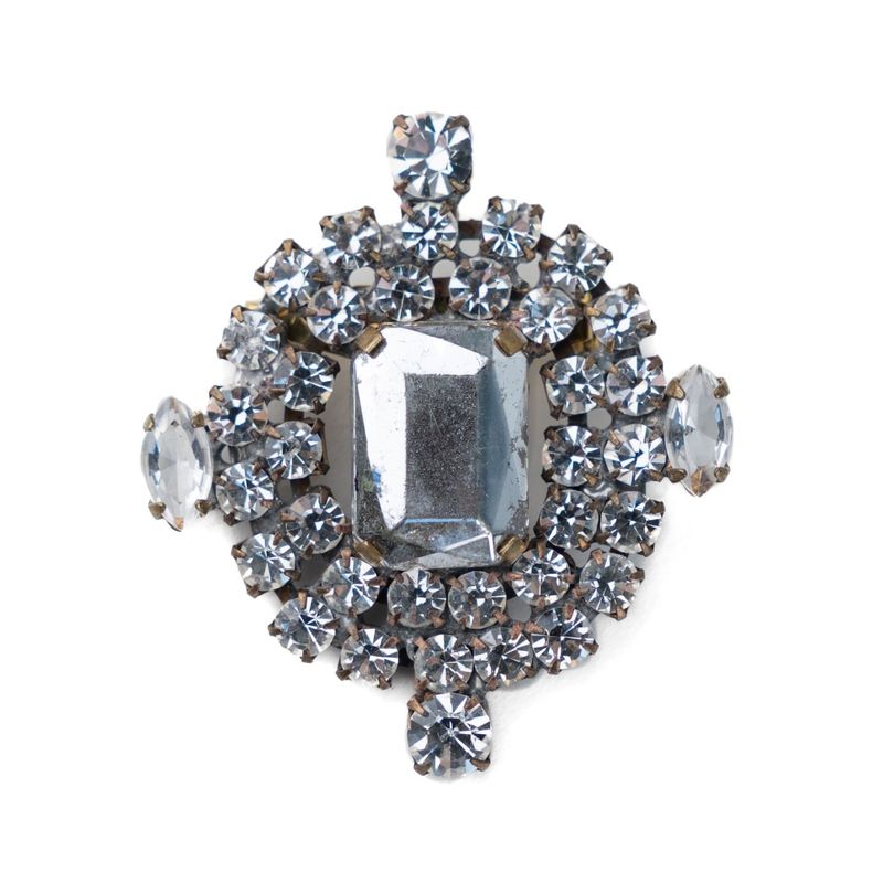 女王陛下にならって、キラキラブローチNo.17