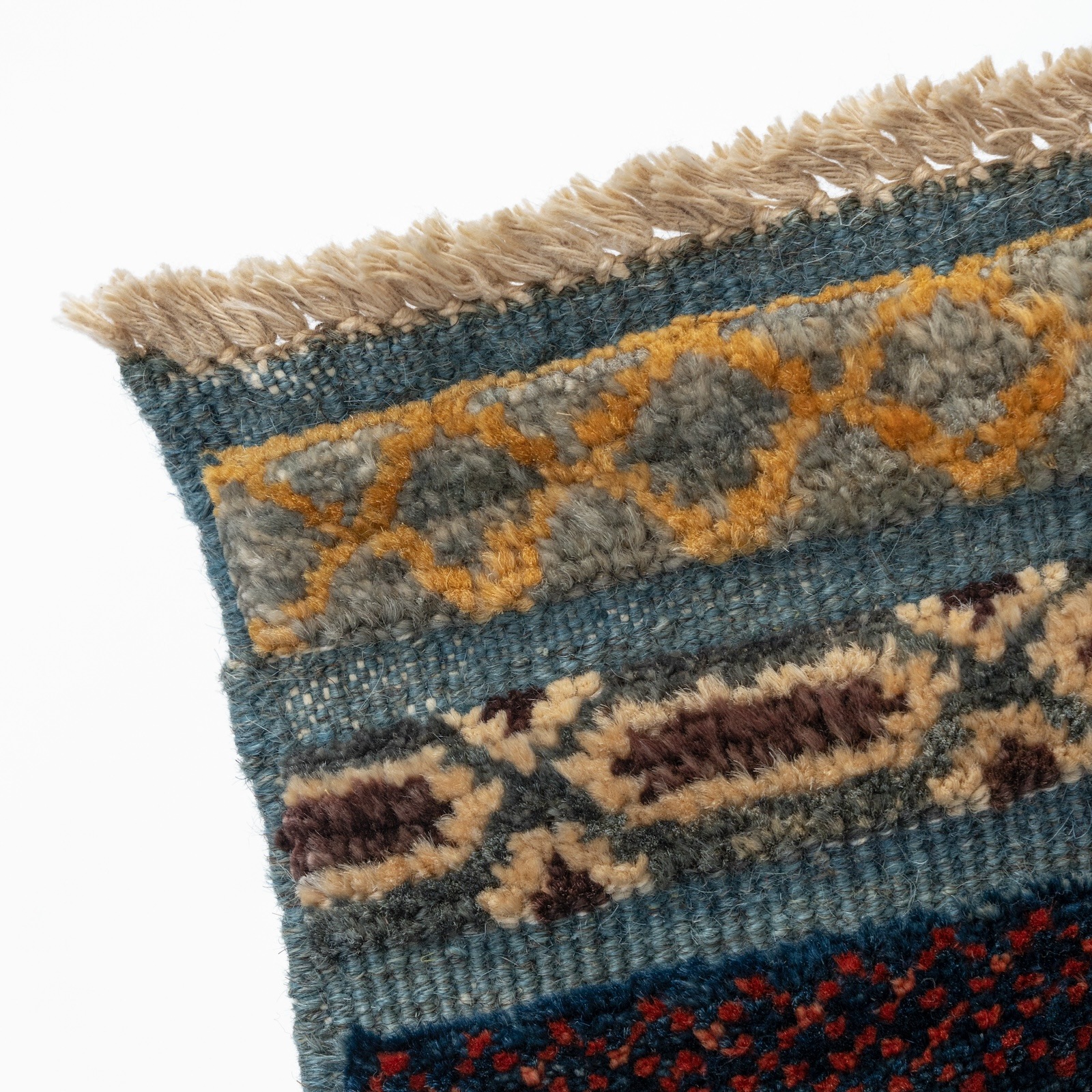 アフガン織り絨毯 LINES No.03