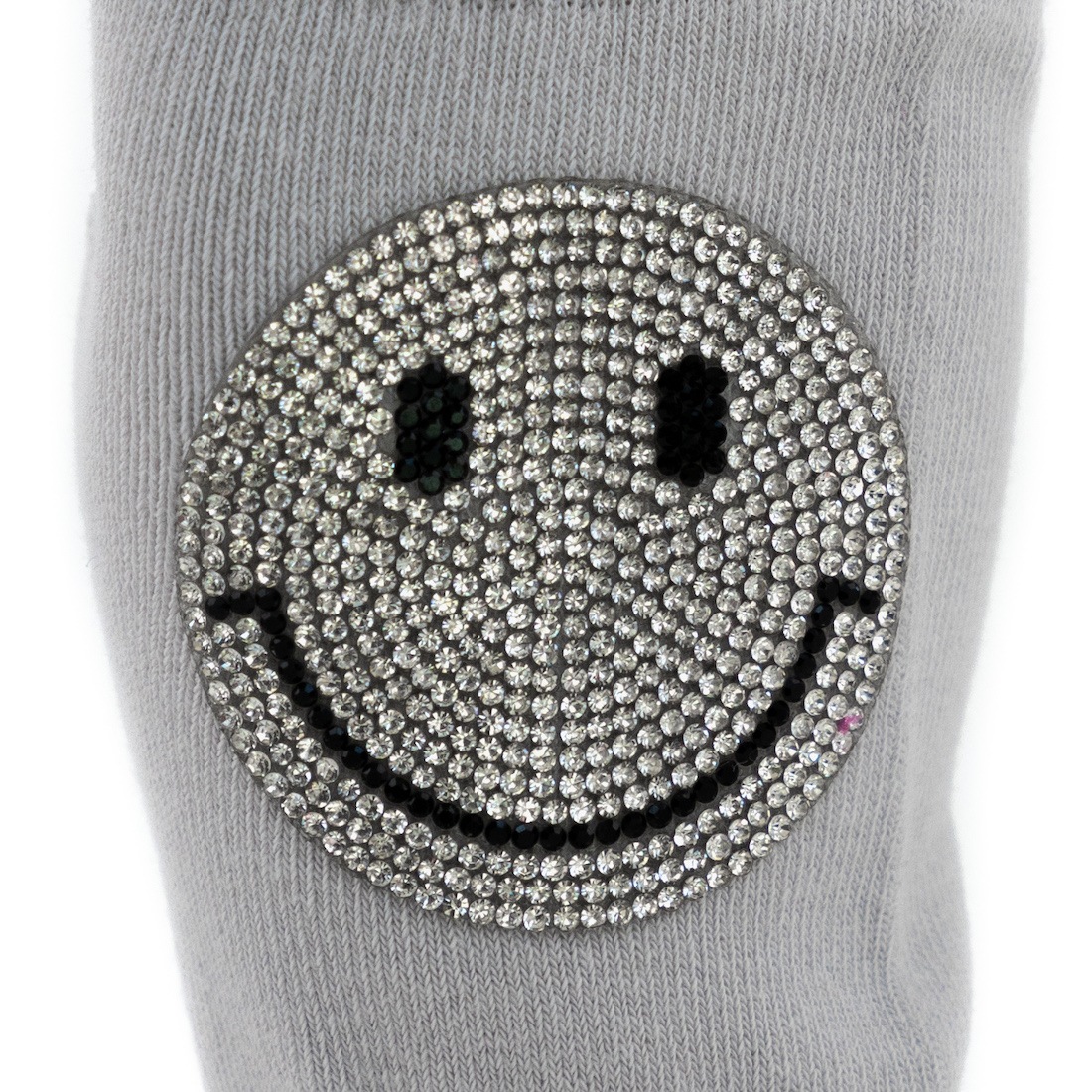 貴婦人のように、キラキラ手袋  　ニコちゃん・ライトグレイ