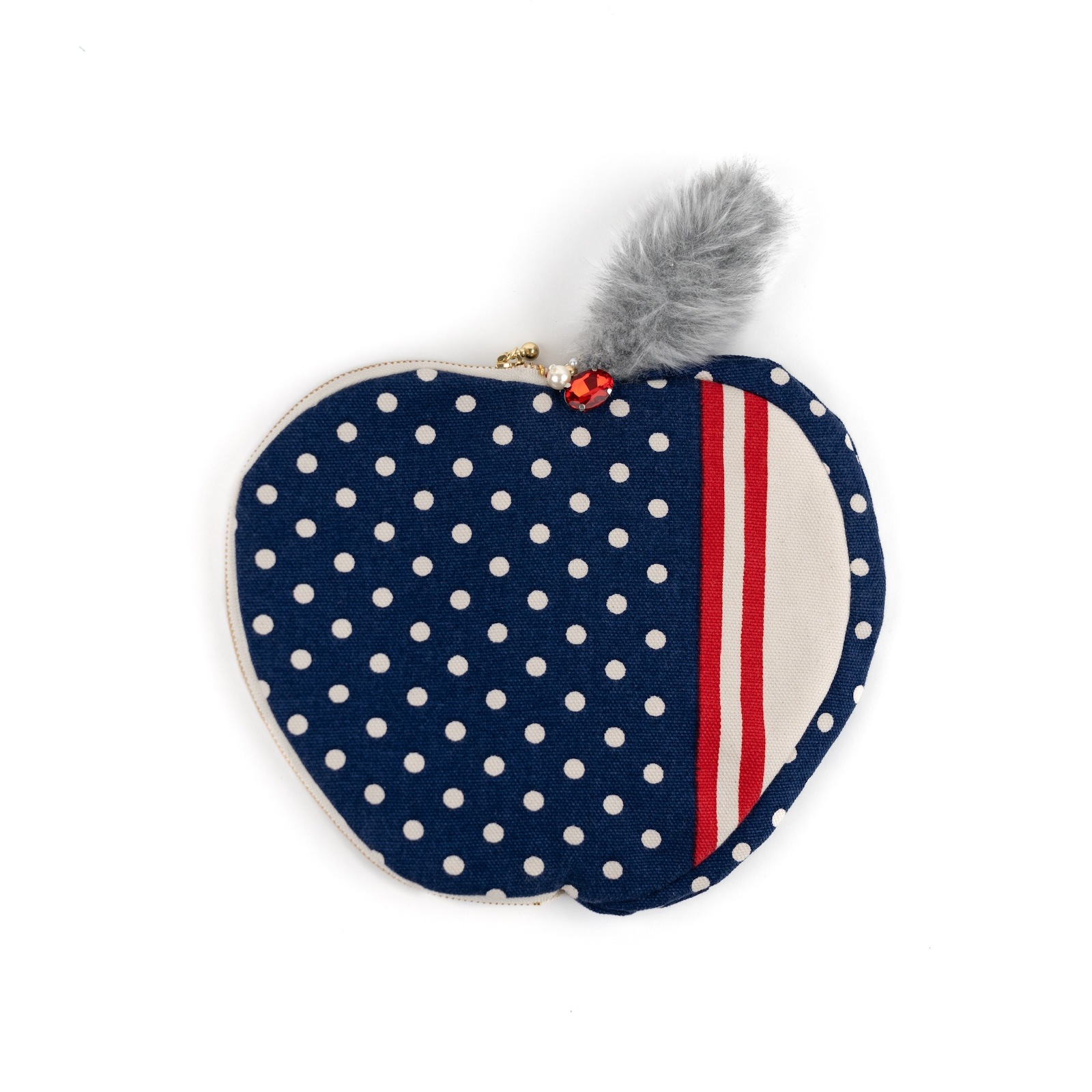 もったいない！コレクションNo66　りんご型ポーチ