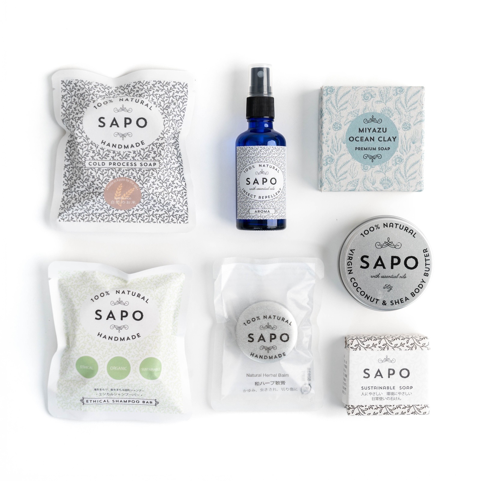 サスティナブルソープ | SAPO | ムラキテルミのセレクトショップ