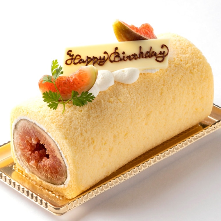 ロールケーキ,まるごといちじくロール-メープルハウス ケータリング