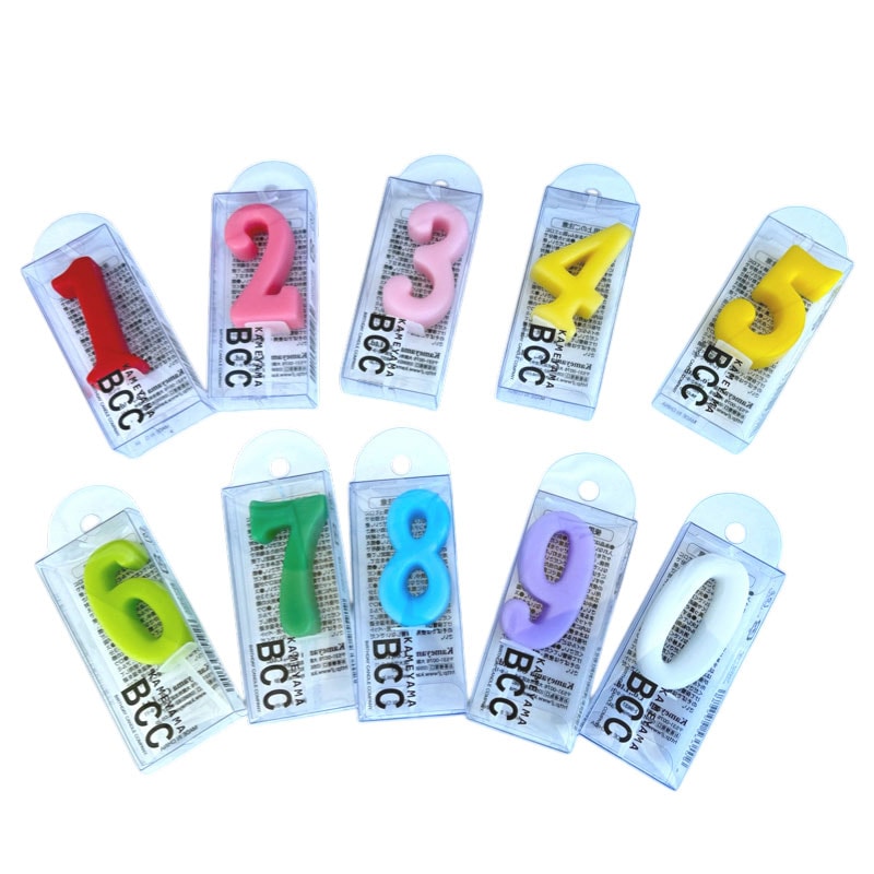 数字キャンドル