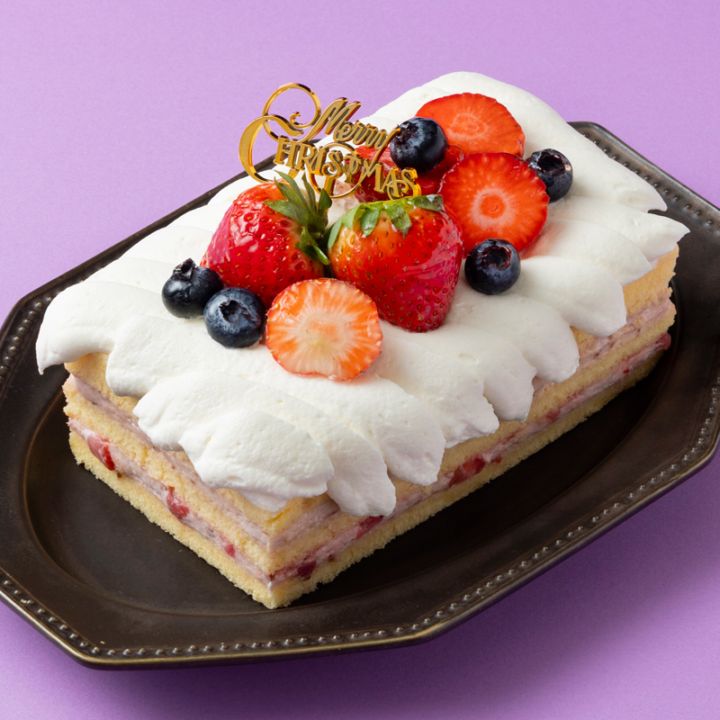 苺とベリーのX'masケーキ