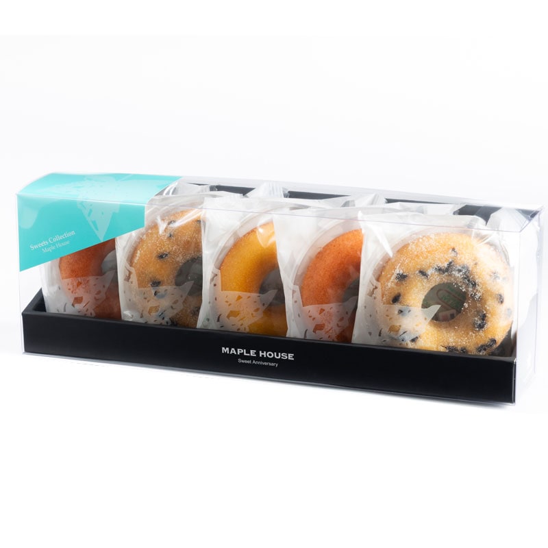 クリアBOXドーナツ【5P】
