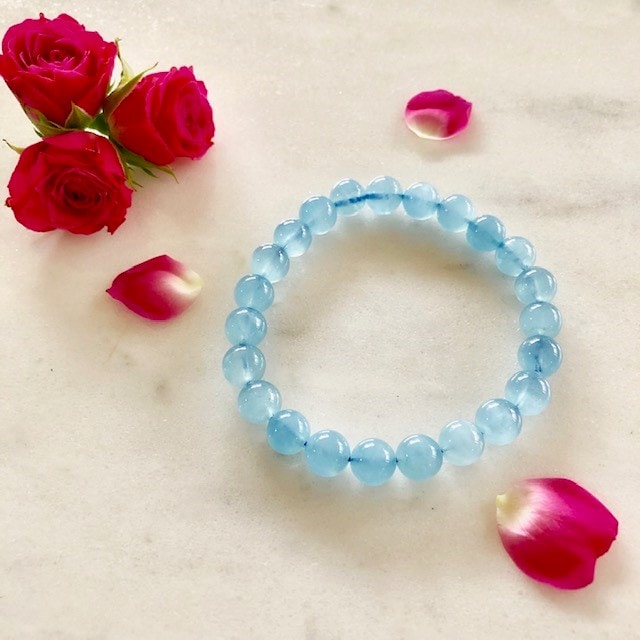 レア・超美石】マダガスカル産 キャッツアイ アクアマリン 8mm  