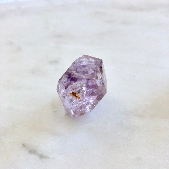 アメジスト　スモーキークォーツ　瑪瑙　ピンクアメジスト　他 超美石】【ツーソン】アメジスト タンブルカット（スモーキー