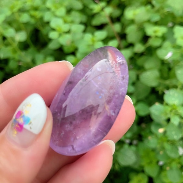 LA3☆特別ご奉仕☆愛の守護石【12-12.7mmラベンダーアメジスト 】❤️