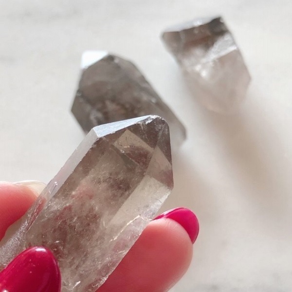 天然石スモーキークォーツのポイントご購入前に在庫確認必要D.365