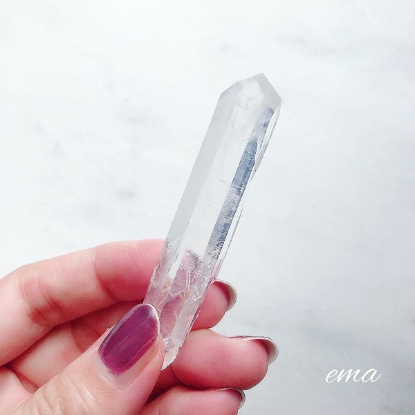 コロンビア ブルースモーククリスタル 原石 超レア】【美石