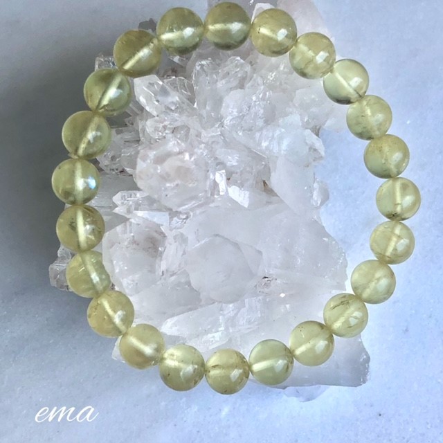 レア】【超美石】メキシコ産 ゴールデンアパタイト 8mm ブレスレット  