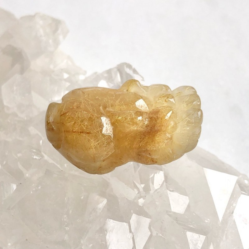 ゴールデンヒーラー&ライモナイト入り 貔貅 ゴールデンヒーラー&ライモナイト入り 貔貅