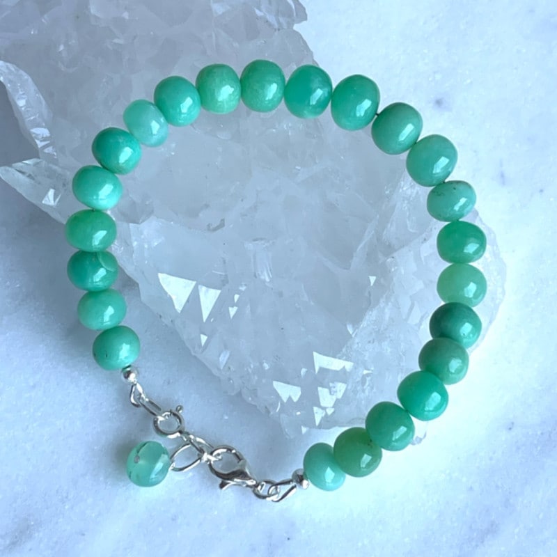 クリソプレーズ　オーストラリア産　美麗　希少天然石 オーストラリア産 クリソプレーズ (緑玉髄)/Chrysoprase