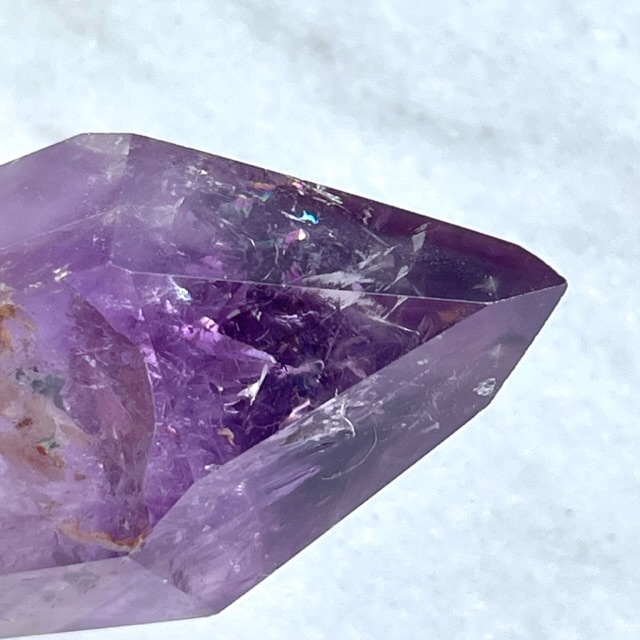 虹入り♡ ラベンダーアメジスト マカバスター アステロイド 紫水晶 天然石 超美石】ラベンダーアメジスト 虹入り ポイント 5054