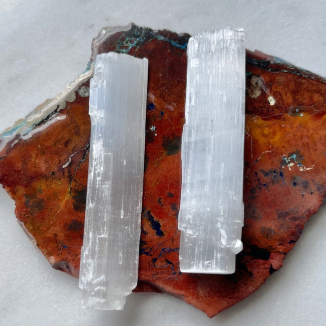 ☆特選三石☆強力な浄化作用♡【3本セット☆美品セレナイト