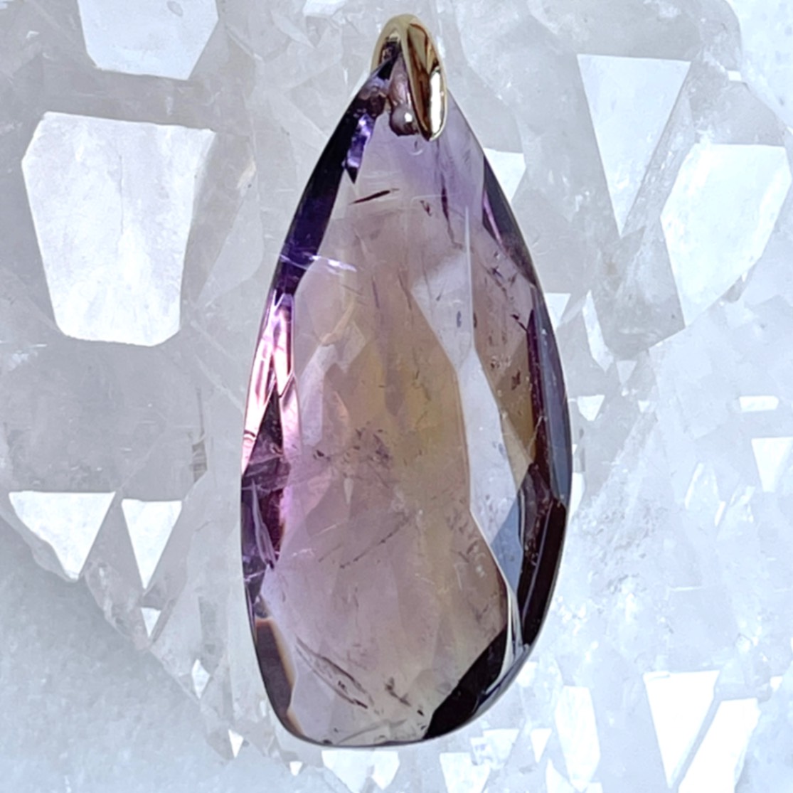 アメトリン　ハイグレード　天然石　ペンダントトップ　パワーストーン 楽天市場】アメトリン シルバー ペンダントトップ カット