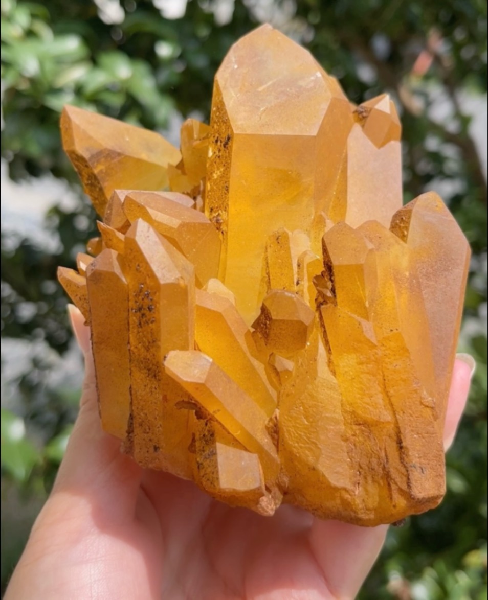 超レア】【超美石】アーカンソー産 ゴールデンヒーラー クラスター