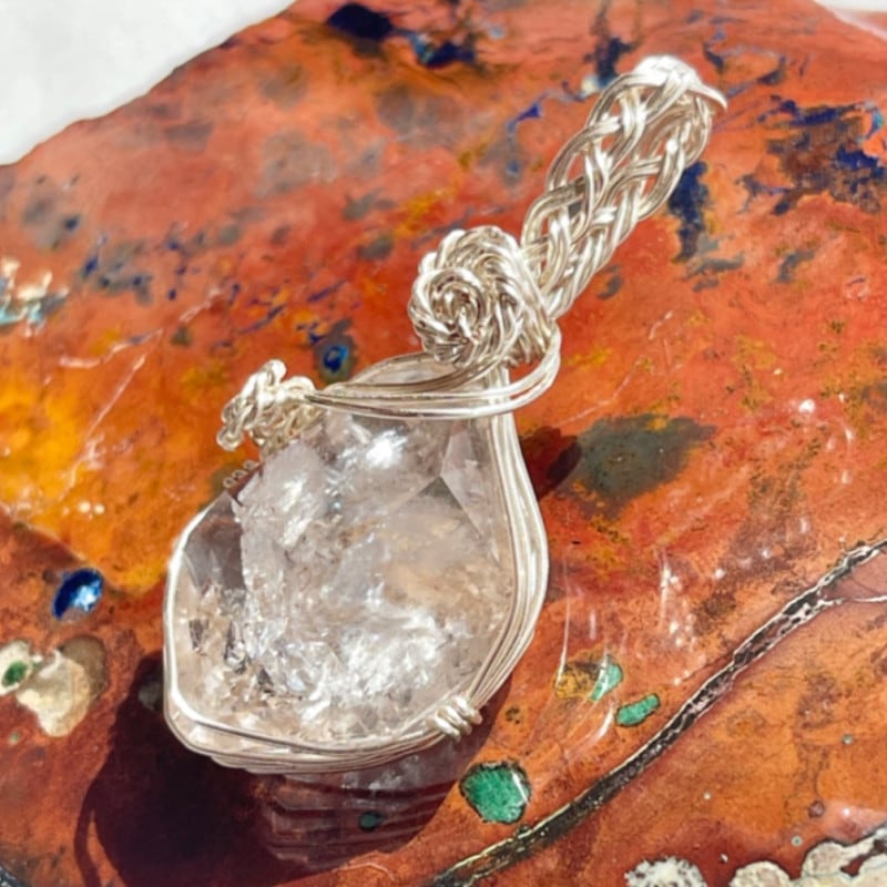 能量チャージ【5cmハーキマーダイヤモンド39g原石】C216パワーストーン