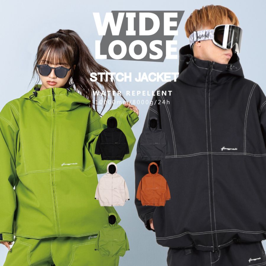 【値下げ交渉OK】NIMA スノーボードウェア Sサイズ、Mサイズ Stitch Jacket/ステッチジャケット snj-460 | - SNOW WEAR JACKET