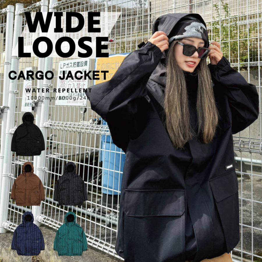 Cargo Jacket/カーゴジャケット snj-482 | - SNOW WEAR JACKET