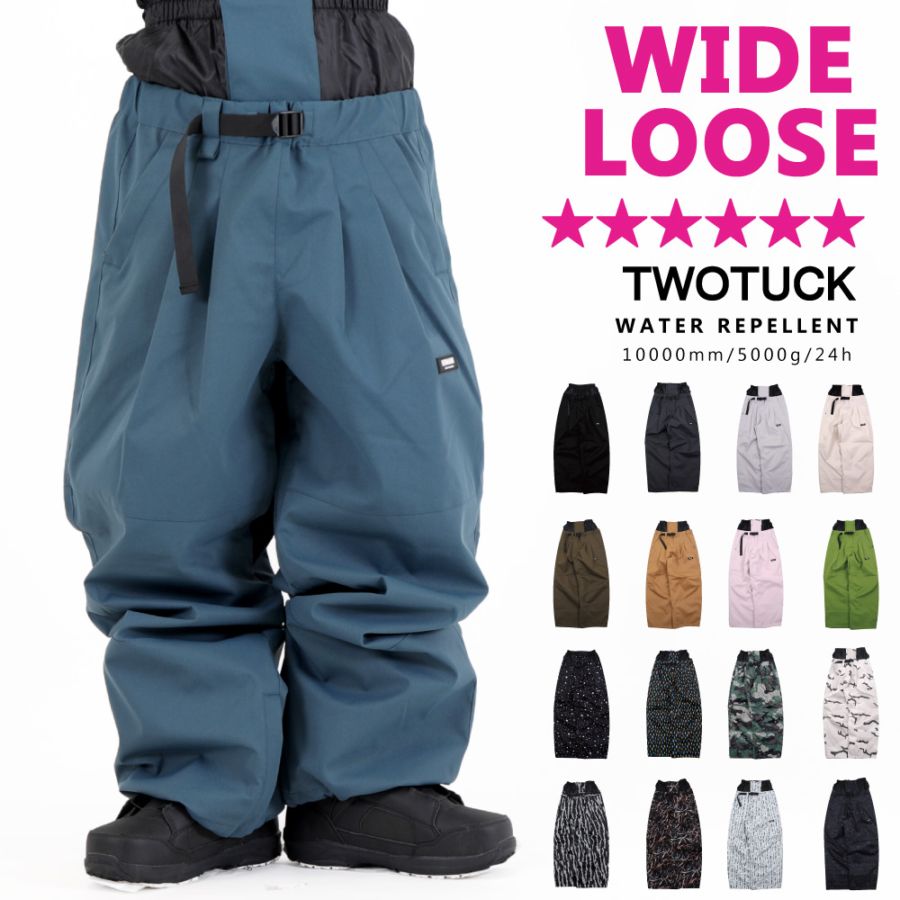 TwoTuck Pants/ツータックパンツ snj-490 | - SNOW WEAR BOTTOM
