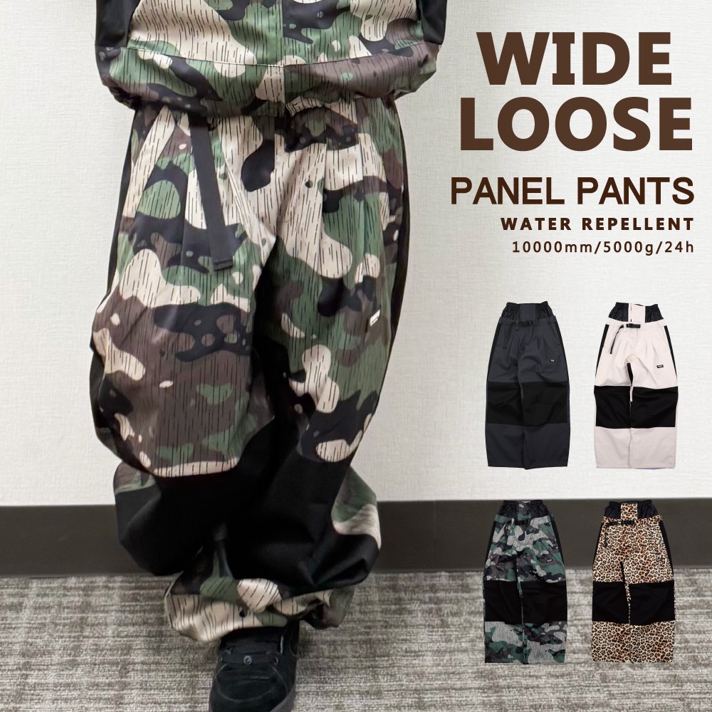 ��¨Ǽ�����TwoTuck Panel Pants/�ġ����å��ѥͥ�ѥ�� snj-490k