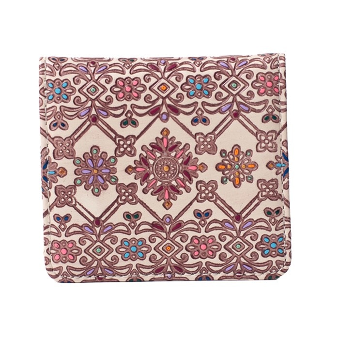 友禅文庫 フラワーガーデン ボックス型コインケース｜e-mono