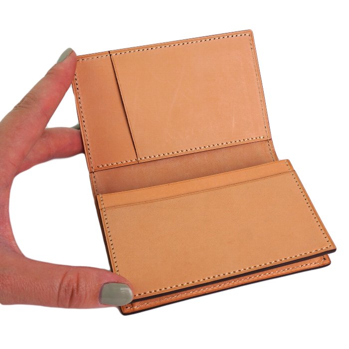 桃 名刺入れ 牛革 桃なビジネス名刺入れ(牛革製） - EARL'S FAVOURITE