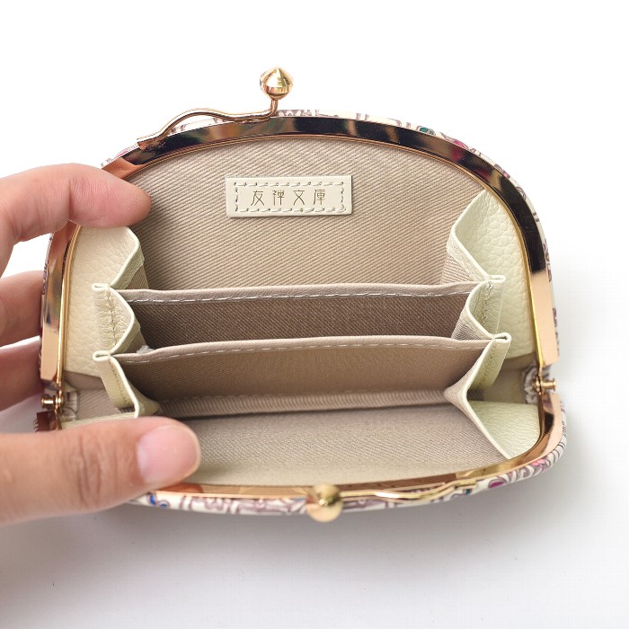 文庫革　天溝がま口　未使用 Amazon | [のレン] 竹久夢二 大関 文庫革 レディース がま口財布