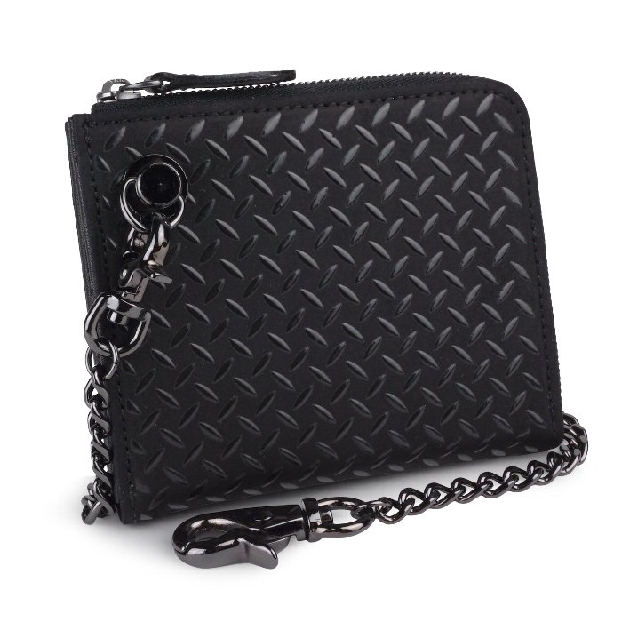 財布 L字ファスナー コンパクト メンズ 牛革 本革 日本製 レザー 漆 チェーン マンホール ISURU JAPON 財布 L字ファスナー コンパクト メンズ 牛革 本革 日本製 レザー 漆