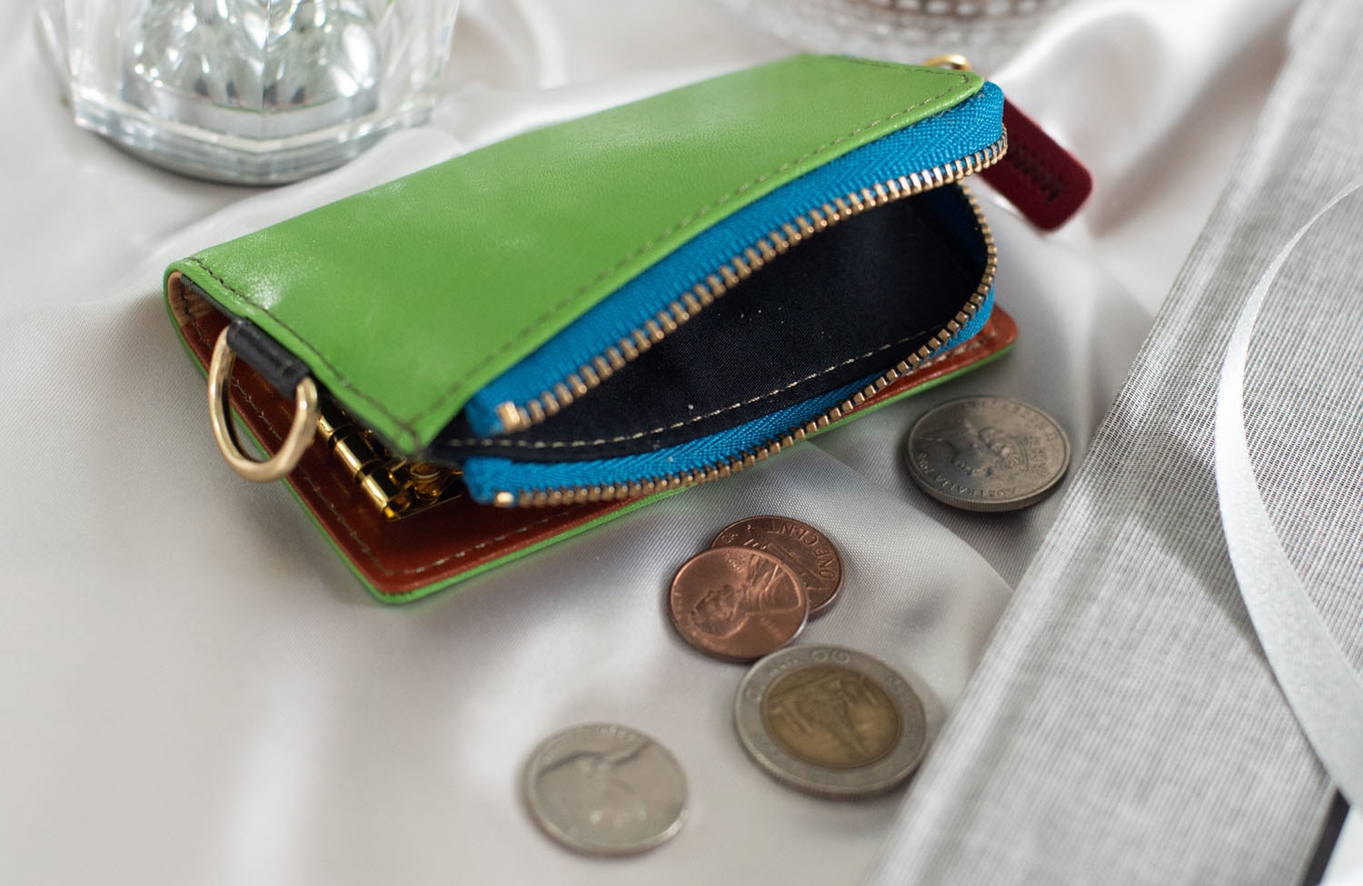 オーダーメイド 小銭入れ付キーケース