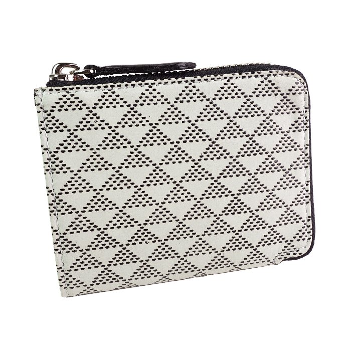 L字ファスナー 財布 鱗文 レディース メンズ 小さい財布 ミニ