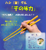 グルメ箸「千の味力」1膳