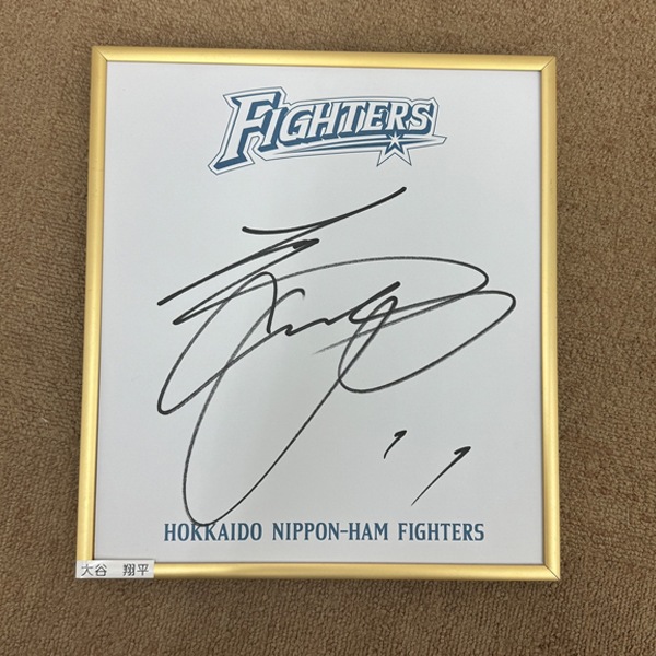大谷翔平　サインボール　Shohei Ohtani autograph Shohei Otani Autographed MLB Official Ball