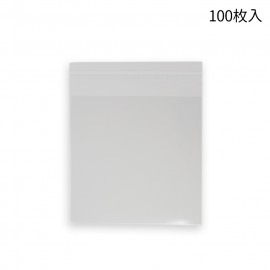 100mm×110mm＋30mm 100枚入り OPP袋 シール付きクリアパック #18 / ラッピング用品 透明袋 ミニ袋 OPPふくろ 透明パック 保存用袋 小分け袋 【ゆうパケット対応】|梱包・