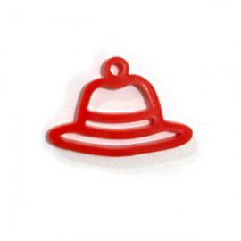 アクリルチャーム 帽子 7cm 厚さ2mm 選べる豊富なカラー アンシャンテラボ / ぼうし ハット アクセサリーパーツ ピアス イヤリング ブレスレットハンドメイド材料 レジン資材 【ゆうパケット対