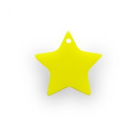 アクリルチャーム 星1 7cm 厚さ2mm 選べる豊富なカラー アンシャンテラボ / ほし star ホシ 宇宙 空 アクセサリーパーツ バッグチャーム モビール インテリア ハンドメイド材料 レジン